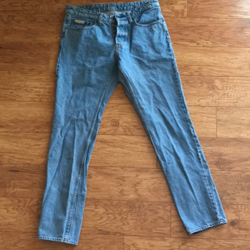 Calvin Klein slim fit button fly jeans. Like new
